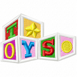 Kids And Toys Embroidery Design 7